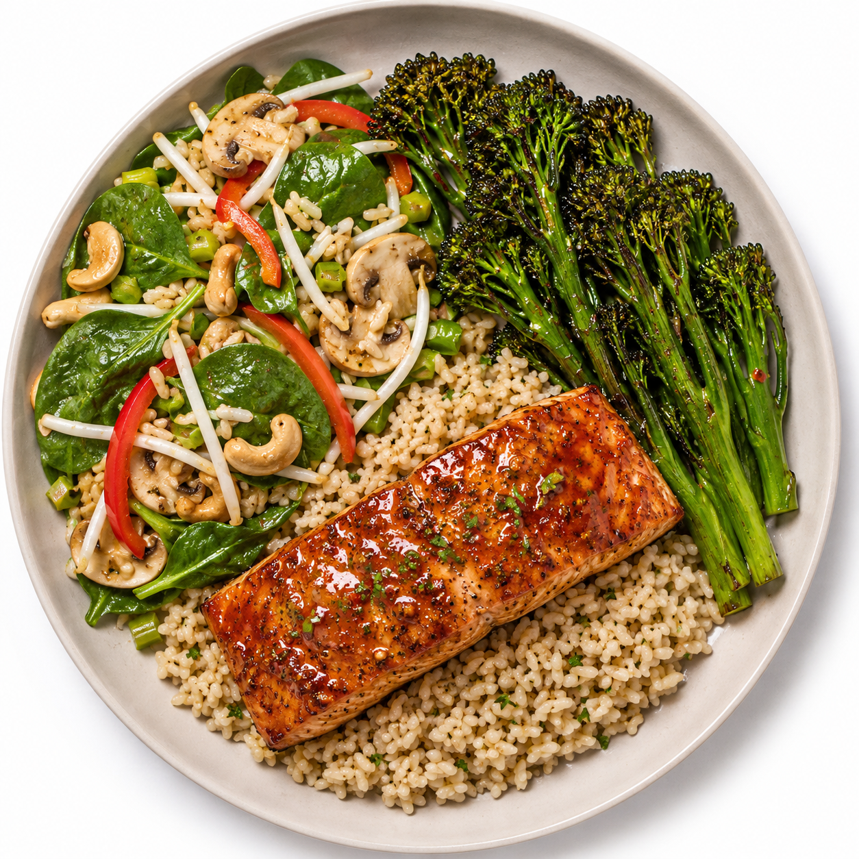 🇬🇧 Honey garlic salmon