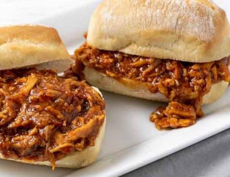 Vegan BBQ Chicken Panini