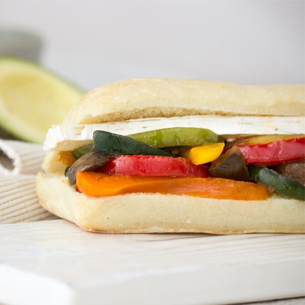 Brie and Grilled Vegetables