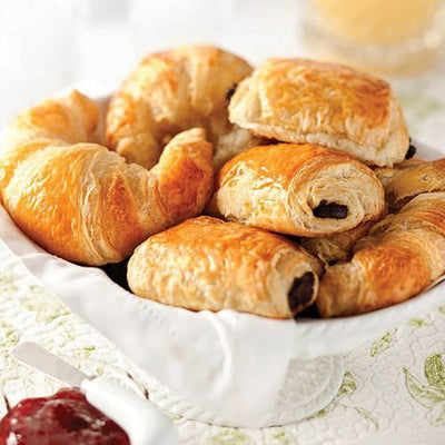 Pastry plate for breakfast