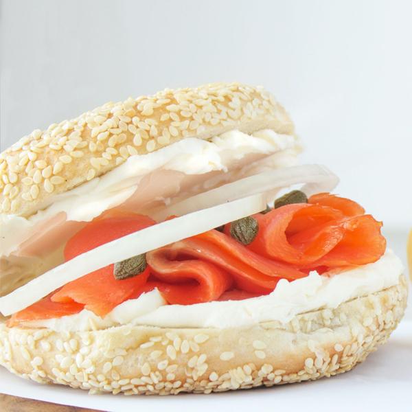 Bagel with Salmon & Cream Cheese