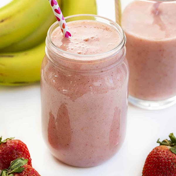 Strawberry and banana smoothie