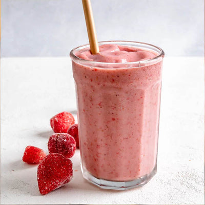 Smoothie à la fraise