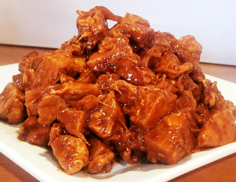 Vegan BBQ Chicken Salad