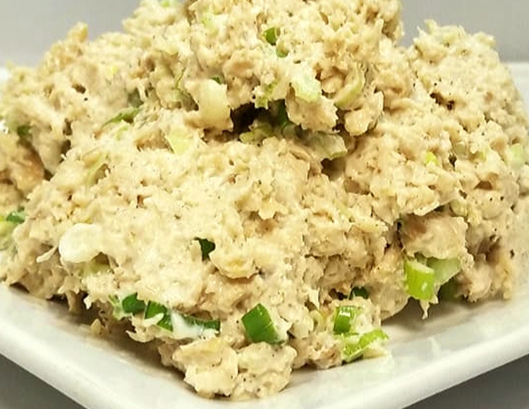 Salade de poulet végétalienne